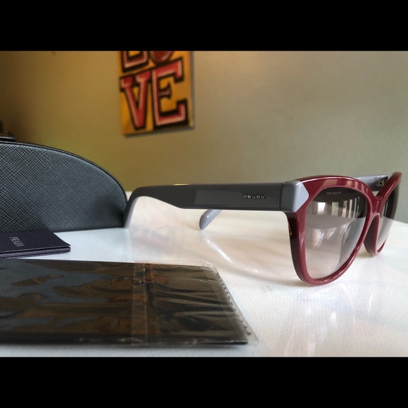 Prada Accessories - Prada Cateye Sunglasses SPR 21S